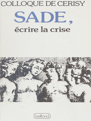cover image of Sade